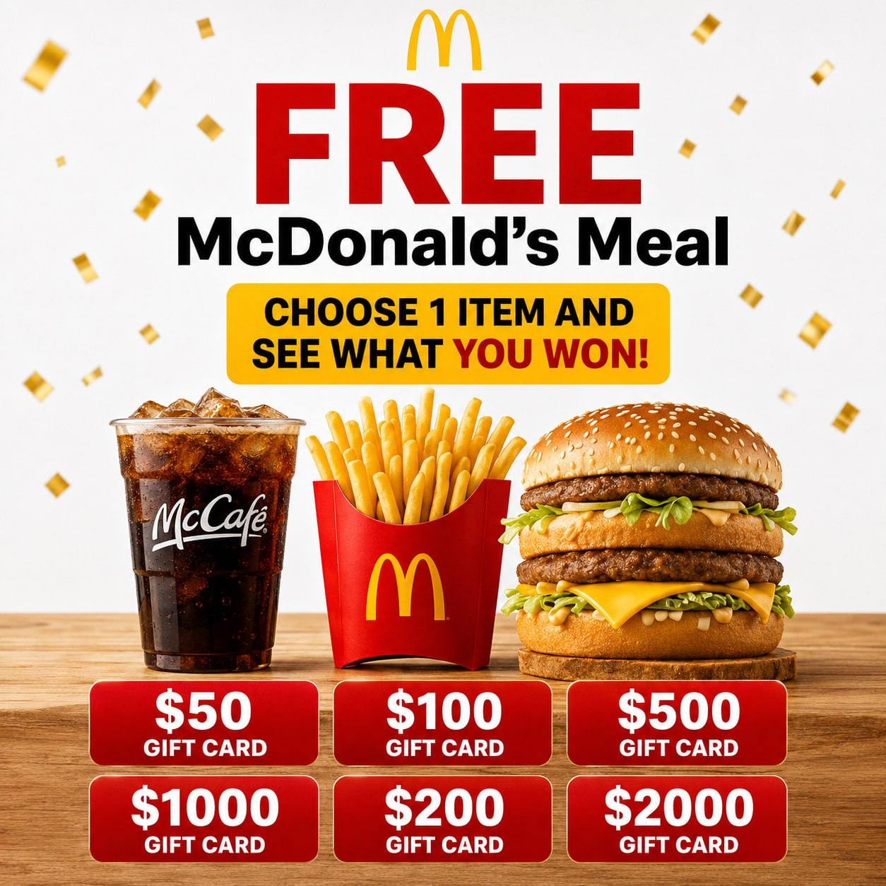 McDonalds meal